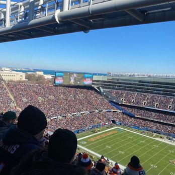Soldier Field - View from section 435 Row 37 - Stadiums & Arenas Near Me - Chicago, Illinois Soldier Field - View from section 435 Row 37 - Stadiums & Arenas Near Me - Chicago, Illinois