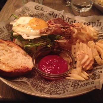 The Franklin Room - surf and turf buger - American Near Me - Chicago, Illinois The Franklin Room - surf and turf buger - American Near Me - Chicago, Illinois