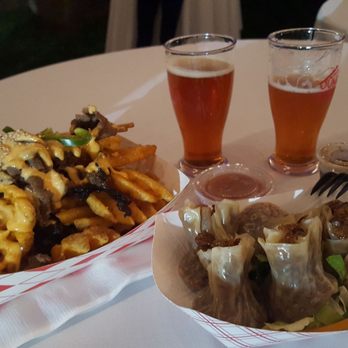 San Gabriel Dumpling & Beer Fest - Waffle Fries were crispy, the bulgogi could have been more tender. Shumai was perfect. - Festivals Near Me - San Gabriel, California San Gabriel Dumpling & Beer Fest - Waffle Fries were crispy, the bulgogi could have been more tender. Shumai was perfect. - Festivals Near Me - San Gabriel, California