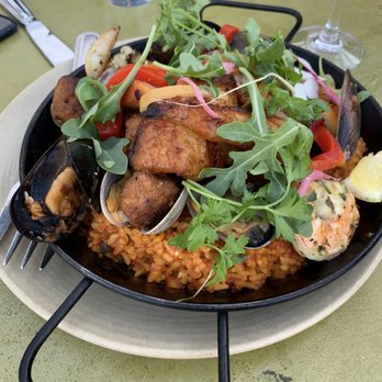 Terra Plata - Paella mixto - New American Near Me - Seattle, Washington