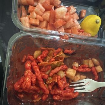 La Michoacana - I added hot Cheetos. Since portions weren't great - Ice Cream & Frozen Yogurt Near Me - Murrieta, California