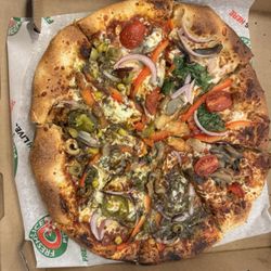 Freshslice Pizza - Veggie feast combo