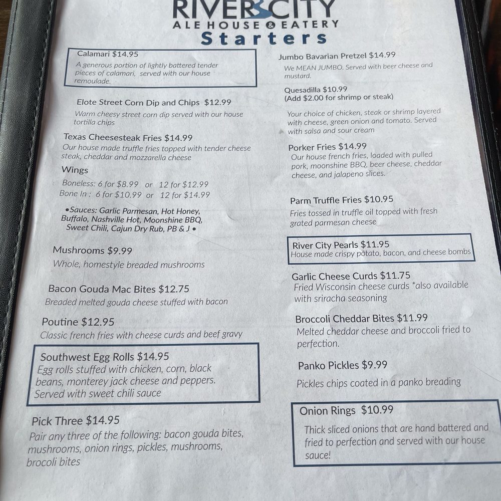 River City Ale House and Eatery - Menu - Bars Near Me - Dixon, Illinois River City Ale House and Eatery - Menu - Bars Near Me - Dixon, Illinois