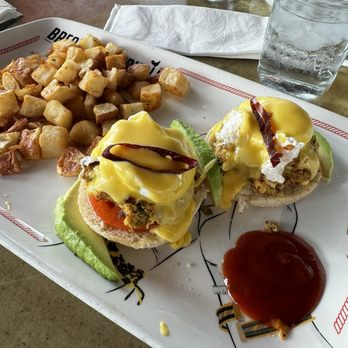 Breakfast Republic - Eggs, Benedict crabcakes - Breakfast & Brunch Near Me - San Diego, California