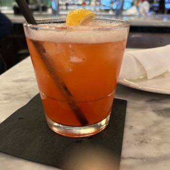 AMBAR Restaurant, Clarendon - Strawberry Lemonade - Modern European Near Me - Arlington, Virginia