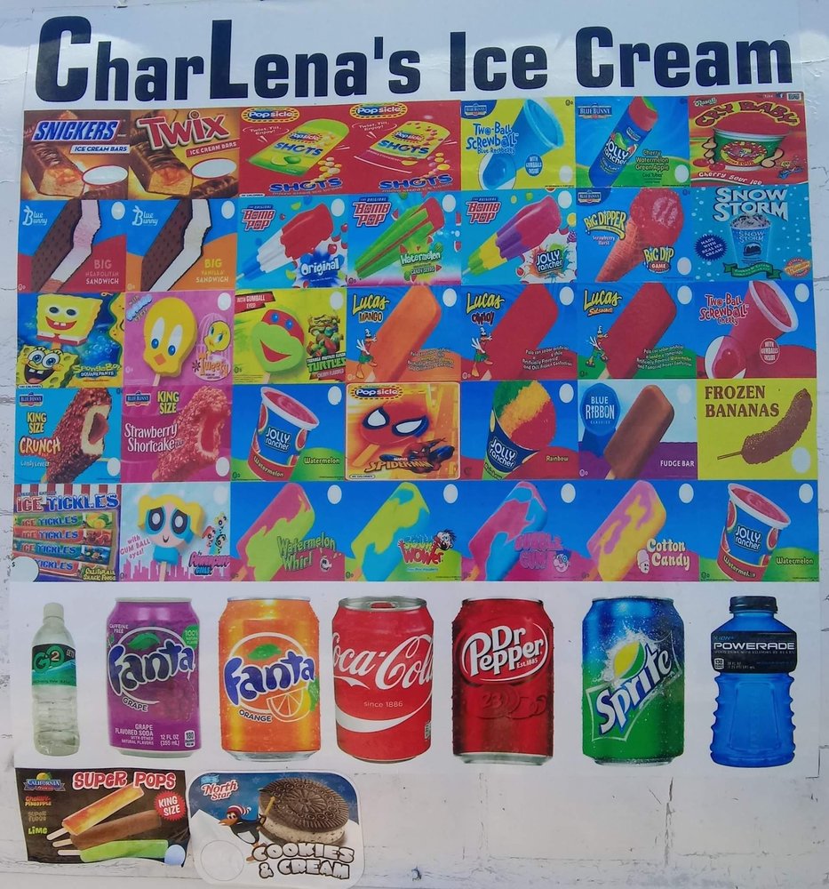 CHARLENA’S ICE CREAM Updated May 2024 Victorville, California Ice
