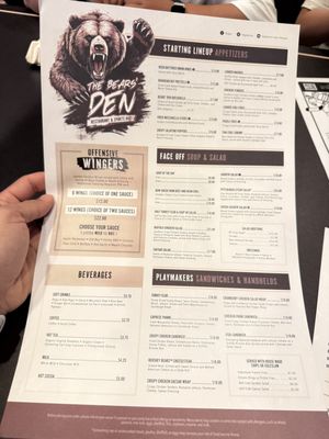 Menu photo 5 The Bears' Den Hershey, PA