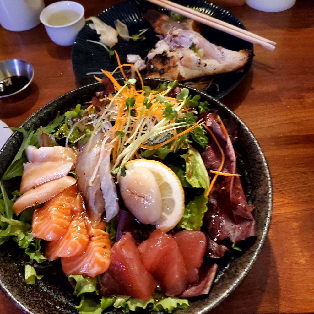 Kinda Izakaya - Seafood salad. Hamchi kama - Tapas/Small Plates Near Me - Berkeley, California Kinda Izakaya - Seafood salad. Hamchi kama - Tapas/Small Plates Near Me - Berkeley, California