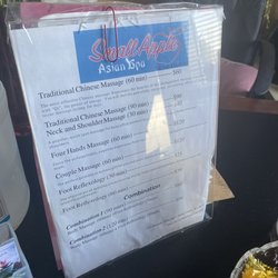 Small Apple Asian Spa - Pricing