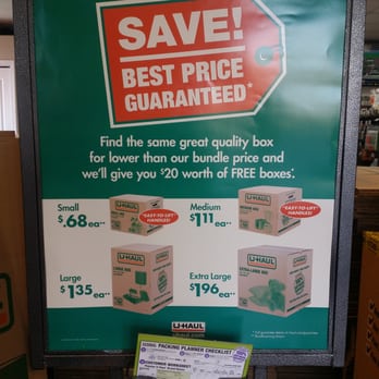 U-Haul - Box prices. Shop around. You may just get $20 of Free boxes! - Self Storage Near Me - Lodi, California U-Haul - Box prices. Shop around. You may just get $20 of Free boxes! - Self Storage Near Me - Lodi, California