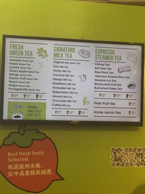 Menu photo 3 Real Fruit Bubble Tea Markham, ON
