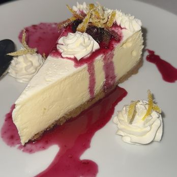 Osso & Kristalla - LEMONCELLO CHEESECAKE - Italian Near Me - Houston, Texas
