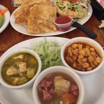 The View Restaurant - The Navajo Sampler was a Nava No No for me. What a waste of 24 dollars. Everything was bland and had no taste at all. - American Near Me - Monument Valley, Utah