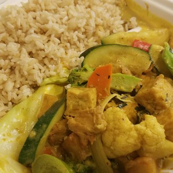 Go Vegan - Vegan chicken curry w/ brown rice. We loved this! - Vegan Near Me - Antioch, California Go Vegan - Vegan chicken curry w/ brown rice. We loved this! - Vegan Near Me - Antioch, California