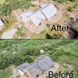 McAllen Valley Roofing - Before & after roof job