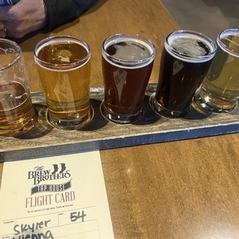 The Brew Brothers - Beer Flight - Breweries Near Me - Columbus, Ohio