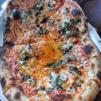 Rise Up Pizza - Spinich and Garlic - Pizza Near Me - Lexington, Kentucky Rise Up Pizza - Spinich and Garlic - Pizza Near Me - Lexington, Kentucky