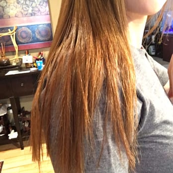 Swank Salon - 2 days later: Blowdryer for about 4min - Hair Salons Near Me - Bellevue, Washington