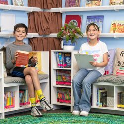Peninsula Heritage School - 4th grade reading nook