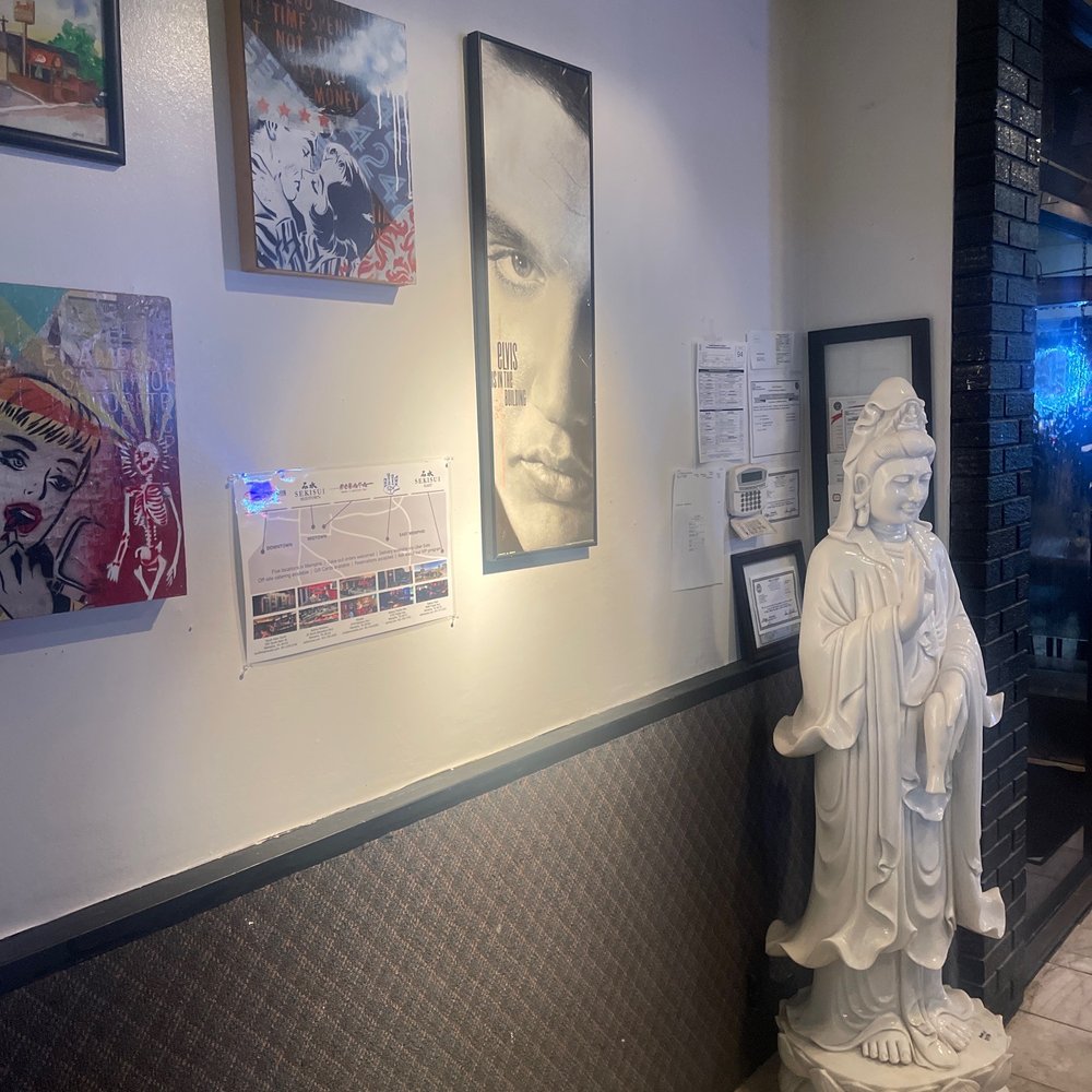 Sekisui Midtown - A nice Buddha statue - Sushi Bars Near Me - Memphis, Tennessee
