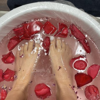 Nailicious Nails Studio - Valentines day pedi (old gel getting removed) - Nail Technicians Near Me - Huntington Beach, California Nailicious Nails Studio - Valentines day pedi (old gel getting removed) - Nail Technicians Near Me - Huntington Beach, California