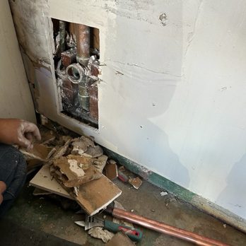 LV Plumbing - Old pipe for utility sink needed replacement - Plumbing Near Me LV Plumbing - Old pipe for utility sink needed replacement - Plumbing Near Me