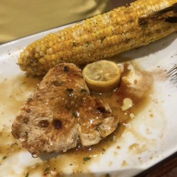 LongHorn Steakhouse - Lemon Garlic Chicken. We started eating it was too good - Steakhouses Near Me - Jacksonville, Florida LongHorn Steakhouse - Lemon Garlic Chicken. We started eating it was too good - Steakhouses Near Me - Jacksonville, Florida