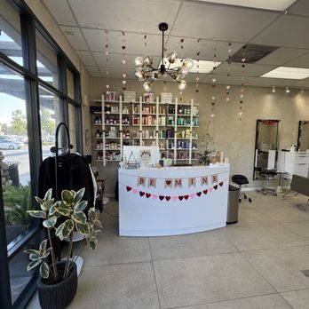 Salon Ardor - Front counter - Hair Salons Near Me - San Diego, California Salon Ardor - Front counter - Hair Salons Near Me - San Diego, California