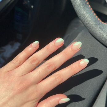 MJ Nails Spa - Hybrid gel w/ design - Nail Salons Near Me - Henderson, Nevada