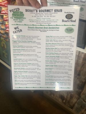 Menu photo 3 Scout's Gourmet Grub Prescott, AZ Menu photo 3 Scout's Gourmet Grub Prescott, AZ