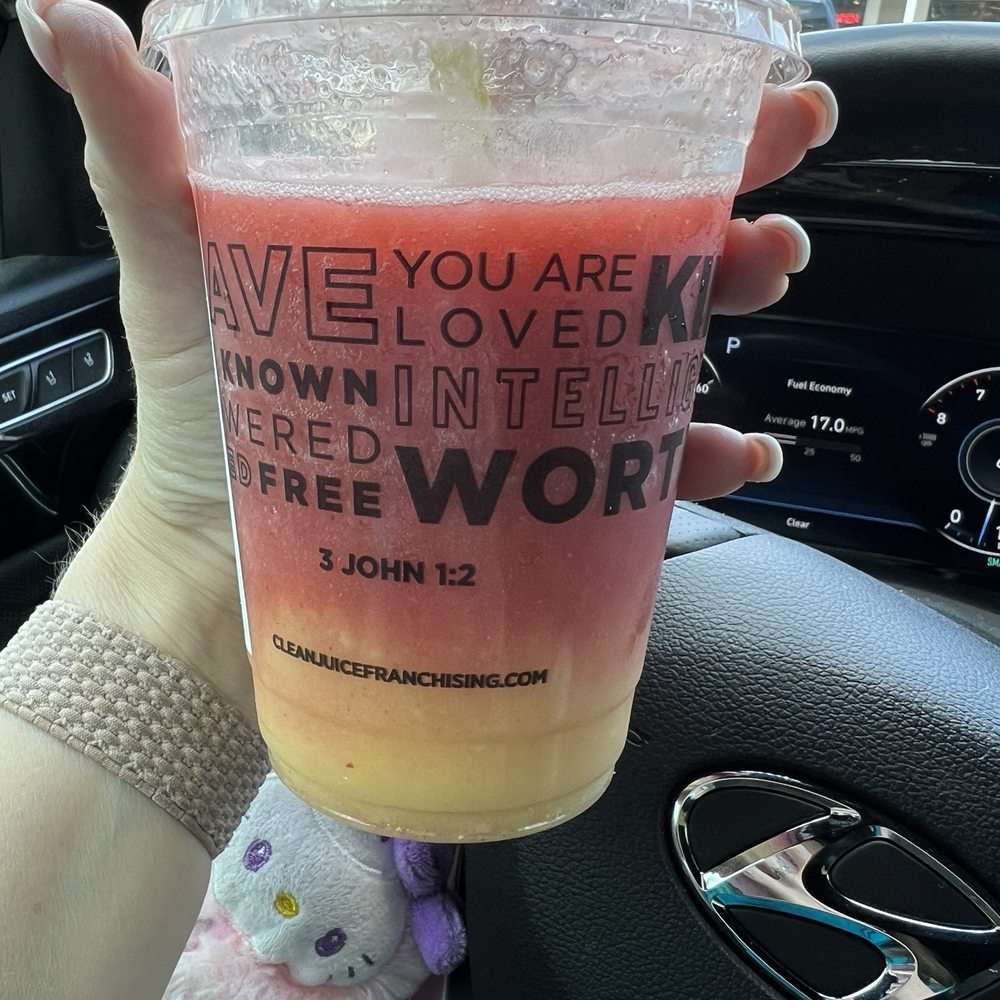 Clean Juice - Mango sunrise - Juice Bars & Smoothies Near Me - Tampa, Florida Clean Juice - Mango sunrise - Juice Bars & Smoothies Near Me - Tampa, Florida