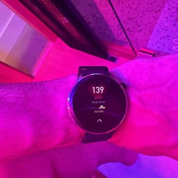 Perspire Sauna Studio - Wyckoff - Getting that heart rate up while watching TV and sweating. - Saunas Near Me - Wyckoff, New Jersey