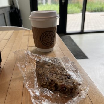 The Roosevelt Coffeehouse - Granola bar and small drip coffee - Coffee Roasteries Near Me - Columbus, Ohio