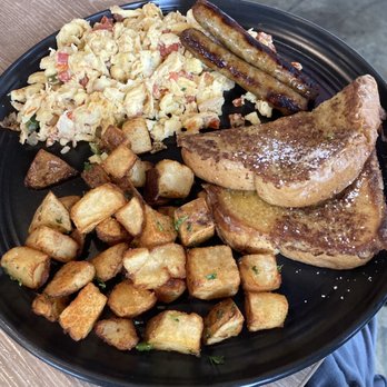 Fresh & Yummy Cafe - Combo #2 Eggs in a la mexicana style - Breakfast & Brunch Near Me - Los Angeles, California
