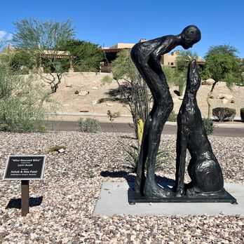 Fountain Park - One of many unique dedicated statues around the fountain lake park. - Parks Near Me - Fountain Hills, Arizona Fountain Park - One of many unique dedicated statues around the fountain lake park. - Parks Near Me - Fountain Hills, Arizona