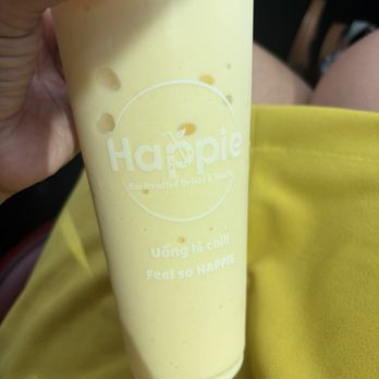 Happie - Mango smoothie - Bubble Tea Near Me - Houston, Texas Happie - Mango smoothie - Bubble Tea Near Me - Houston, Texas