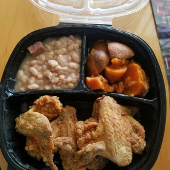 Lambert's Cafe - Ozark - Lambert's Ozark: To go meal chicken wings  (sorry these were in the fridge) - American Near Me - Ozark, Missouri