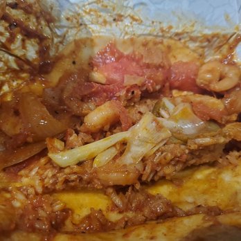 Laredo Taco Company - Shrimo taco with rice added - Tacos Near Me - George West, Texas