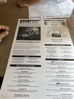 Menu photo 3 Vito's Coal Fired Pizza & Restaurant St Clair, PA Menu photo 3 Vito's Coal Fired Pizza & Restaurant St Clair, PA