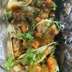 Chicken tacos