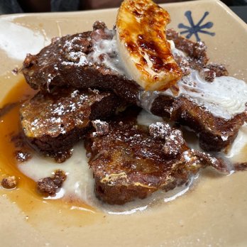 Snooze An A M Eatery - Funky Monkey French Toast - Breakfast & Brunch Near Me - Atlanta, Georgia Snooze An A M Eatery - Funky Monkey French Toast - Breakfast & Brunch Near Me - Atlanta, Georgia