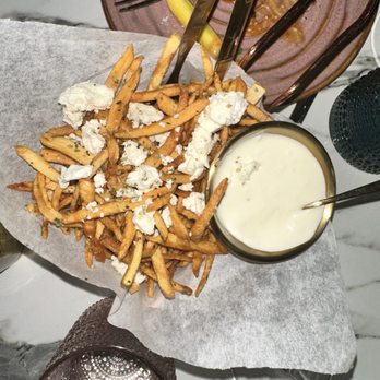 Reyna - Greek Fries are a must omg. I have dreamt about them since - Mediterranean Near Me - New York, New York Reyna - Greek Fries are a must omg. I have dreamt about them since - Mediterranean Near Me - New York, New York