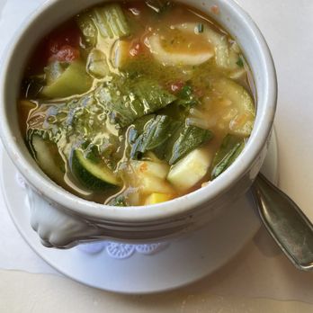 Red House Cafe - White vegetable soup special - Breakfast & Brunch Near Me - Pacific Grove, California Red House Cafe - White vegetable soup special - Breakfast & Brunch Near Me - Pacific Grove, California