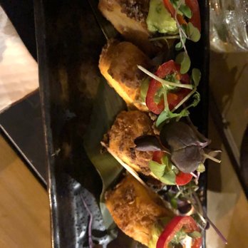 Roka Akor - Chicago - Spicy Fried Tofu, Avocado Relish, Fresno Chili - Sushi Bars Near Me - Chicago, Illinois Roka Akor - Chicago - Spicy Fried Tofu, Avocado Relish, Fresno Chili - Sushi Bars Near Me - Chicago, Illinois