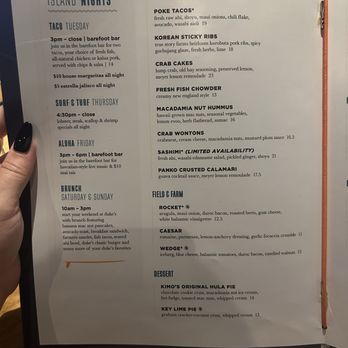Duke's La Jolla - Menu - New American Near Me - La Jolla, California