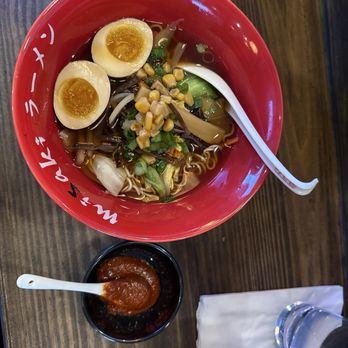 Misaki - Ramen - Vegetable ramen with spice bomb - Ramen Near Me - Round Rock, Texas