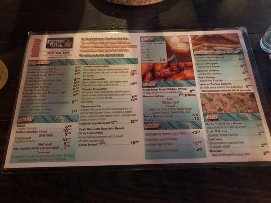 Menu photo 7 The Copper Still Pub Martinsburg, WV Menu photo 7 The Copper Still Pub Martinsburg, WV