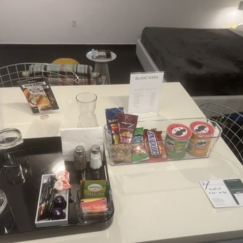 Blanc Kara Boutique Hotel - Coffee /condiments - Hotels Near Me - Miami Beach, Florida Blanc Kara Boutique Hotel - Coffee /condiments - Hotels Near Me - Miami Beach, Florida