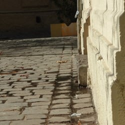 Adoquines de la plaza