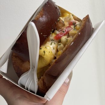 Egg Club - Corn salsa - Coffee & Tea Near Me - Toronto, Ontario
